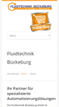 Mobile Screenshot of fluidtechnik-bueckeburg.de