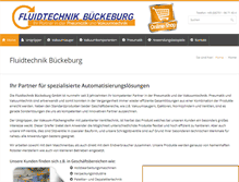 Tablet Screenshot of fluidtechnik-bueckeburg.de